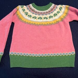 Kiel James Patrick fair aisle Sweater for St Patrick’s day!